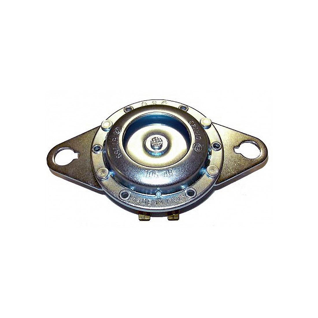 Claxon Zincado Blanco 12V - Ø 75 mm