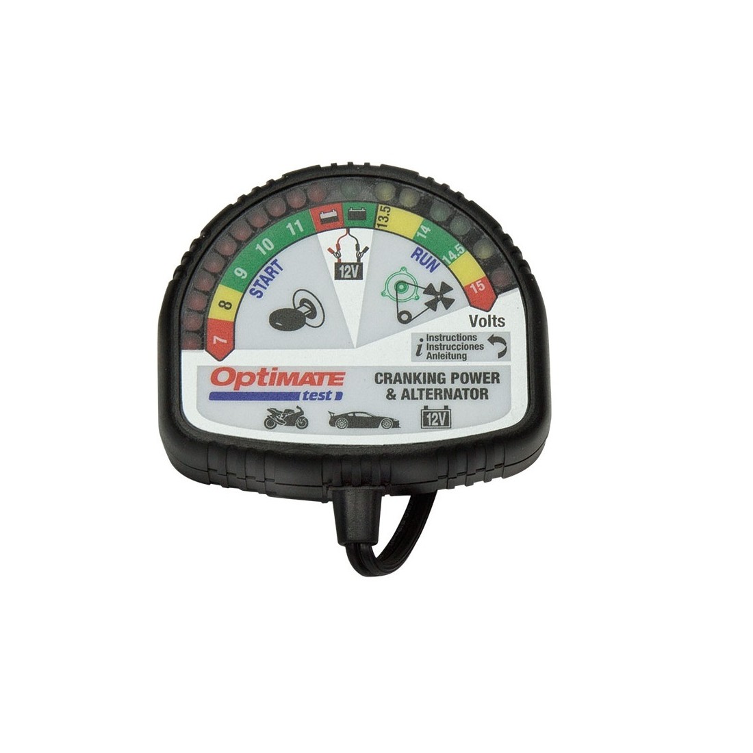 Tester baterías Testmate mini TS-120-N