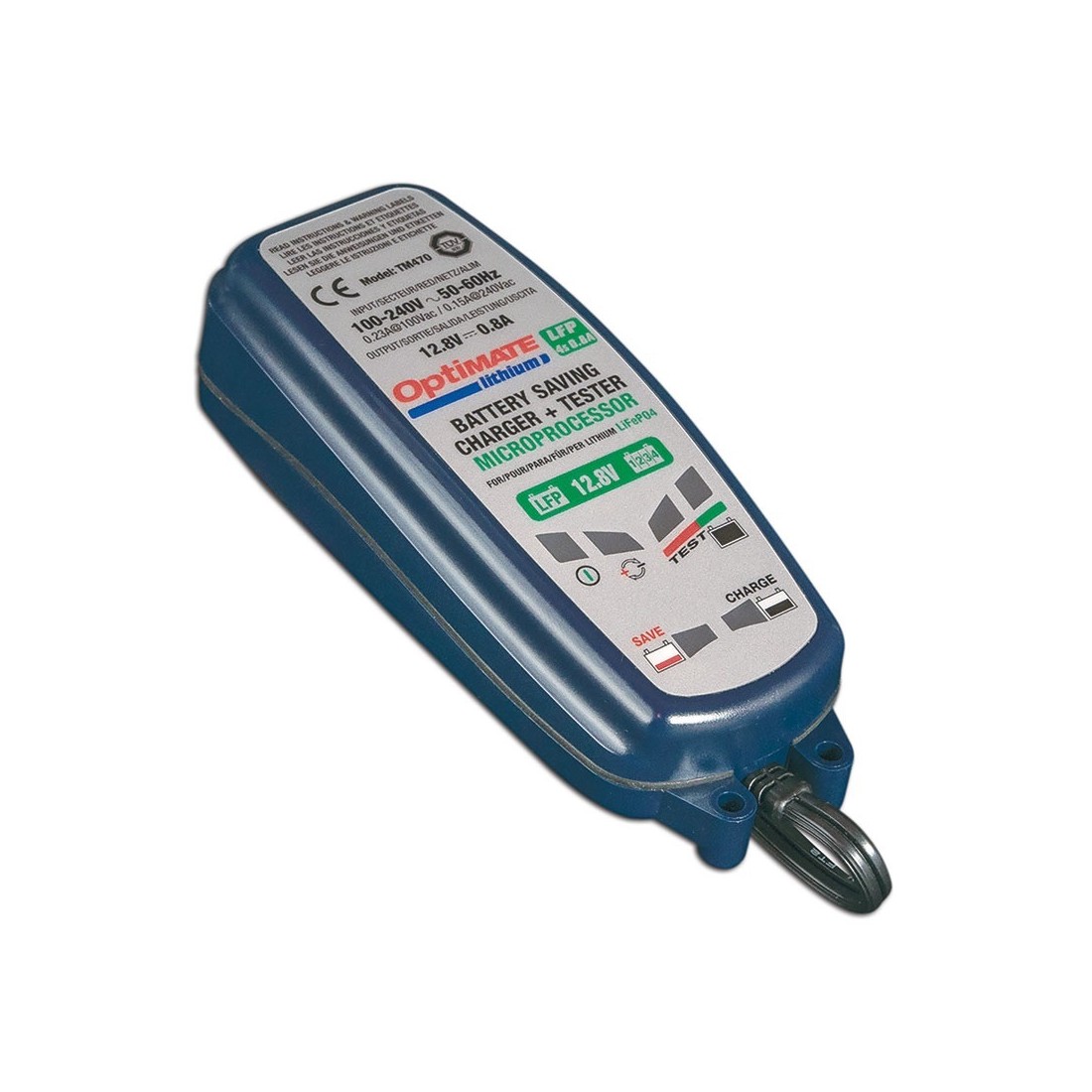 Cargador baterías Optimate 0,8 Lithium TM-470