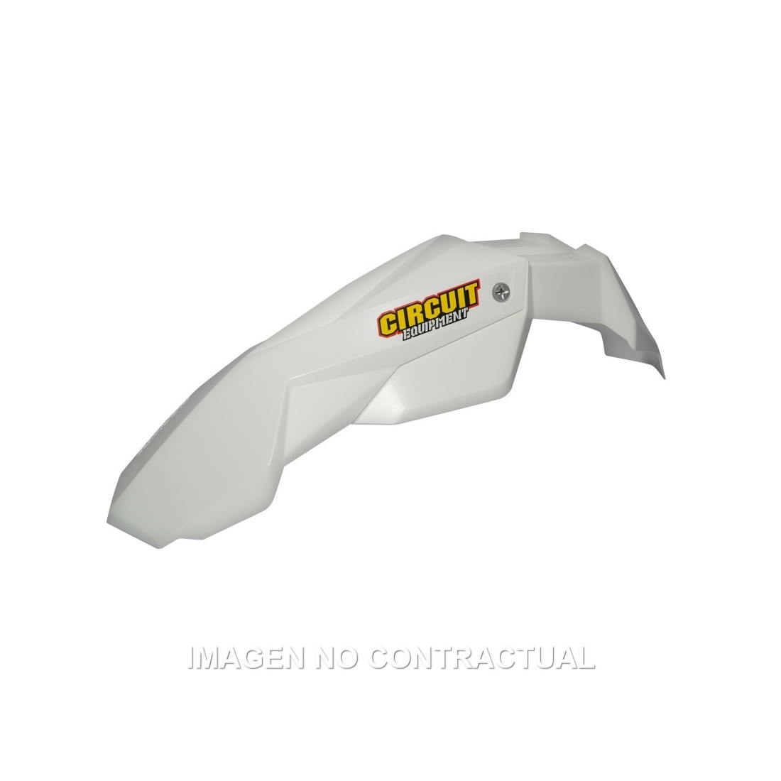 Guardabarros Delantero Circuit Stealth Blanco/Blanco