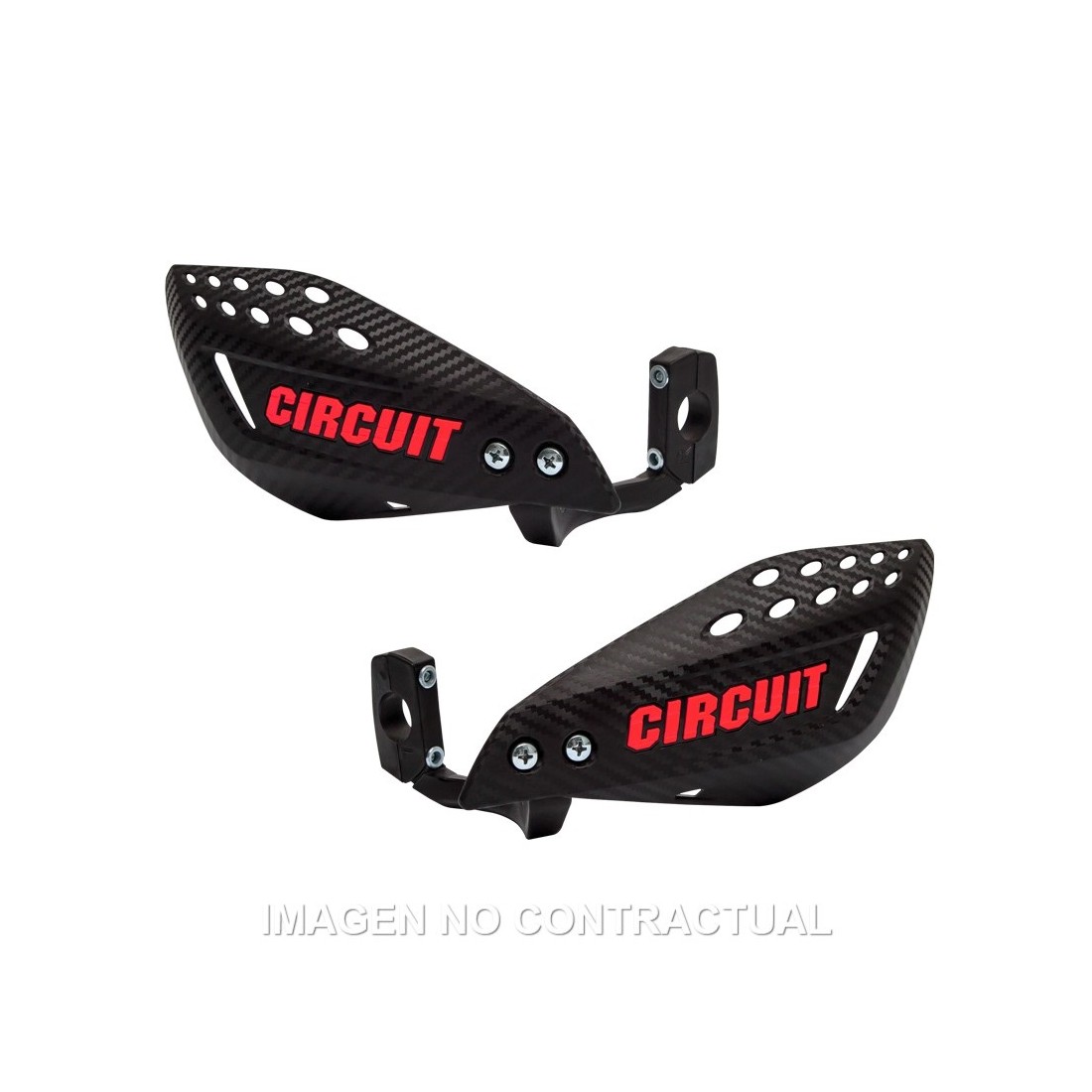 Paramanos Circuit Vector Carbon Rojo