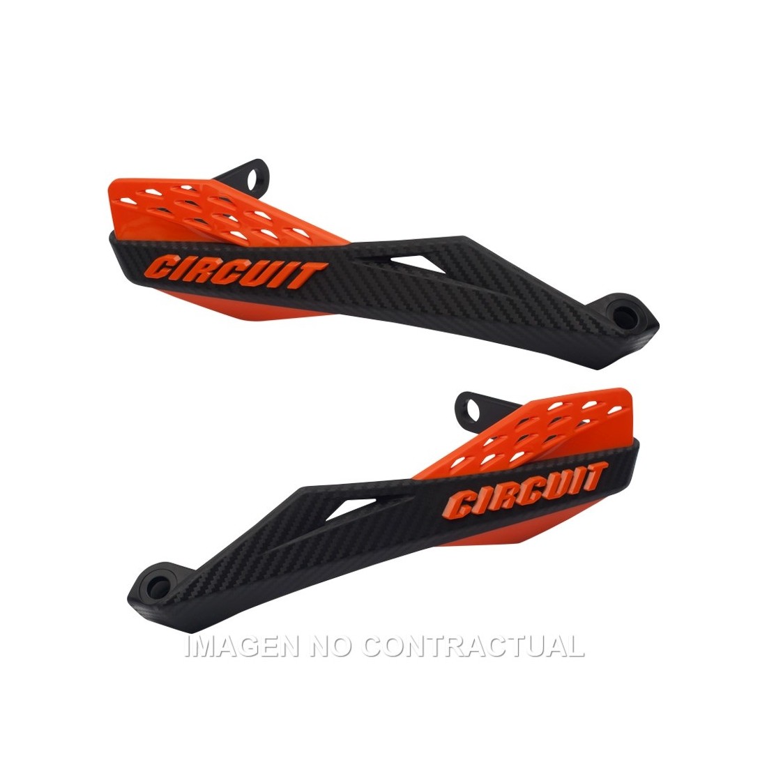 Paramanos Circuit Fenix Nylon Negro-Naranja