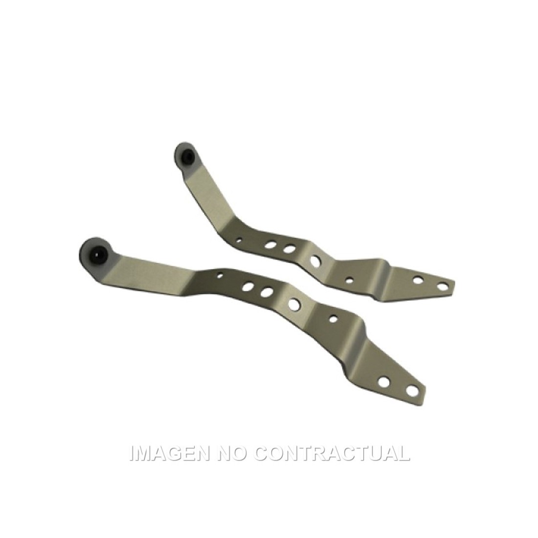 Kit Soportes Aluminio Portafaro Circuit Bagus