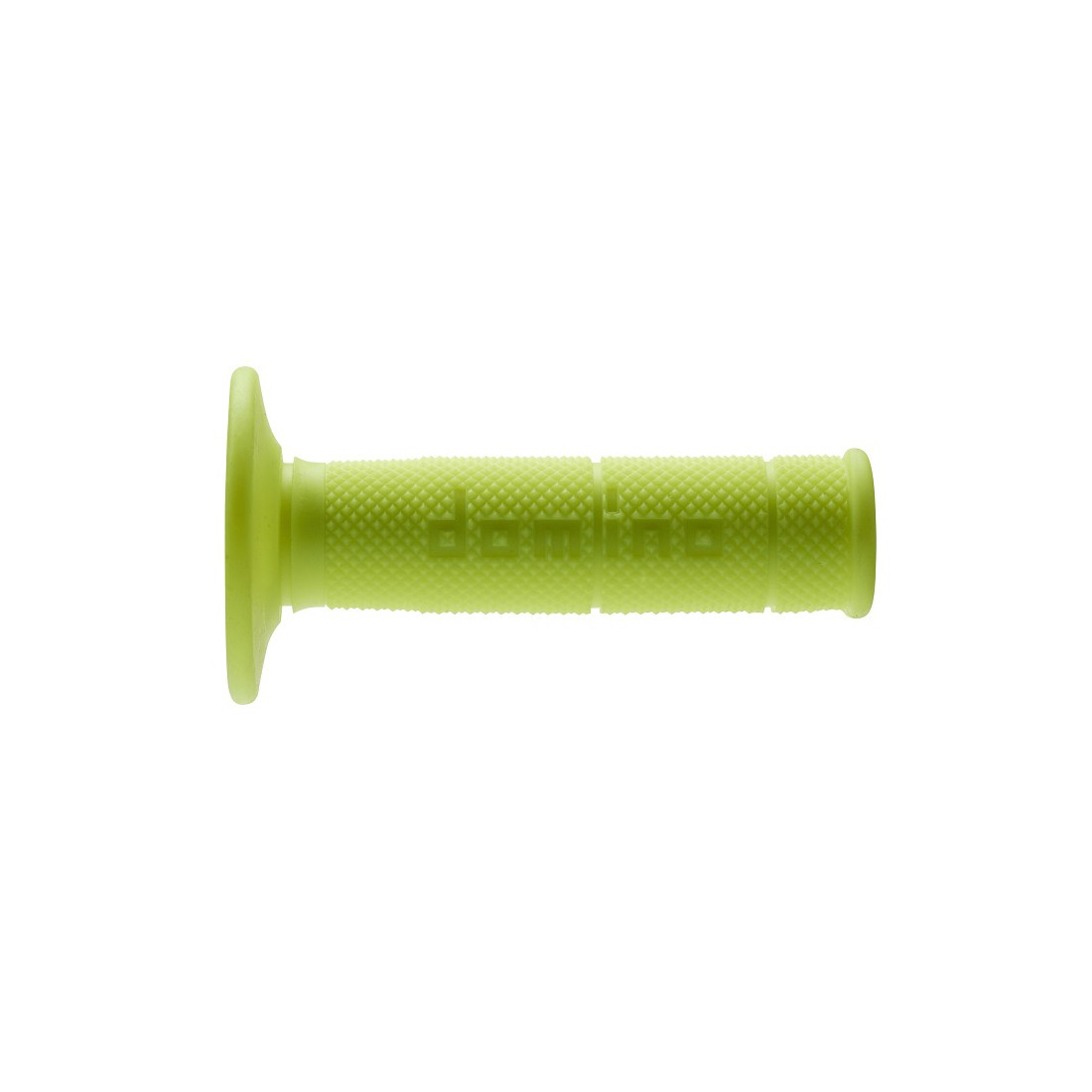 Puños Domino Off Road Amarillo Fluor Cerrados D 22 mm L 118 mm