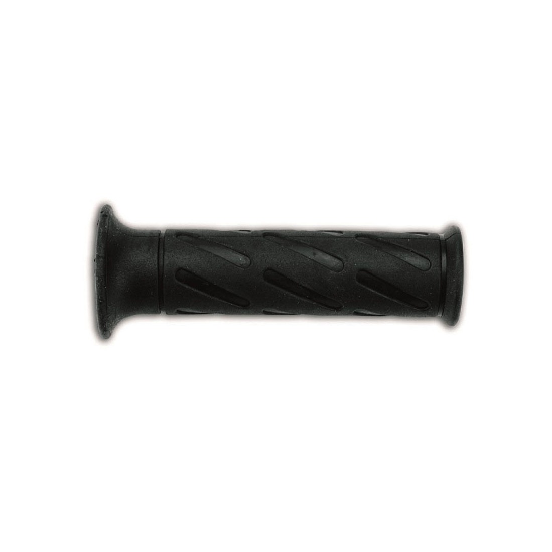 Puños Domino On Road Negros Suzuki abiertos D 22 mm L 124 mm/Izquierda y 118 mm/Derecha