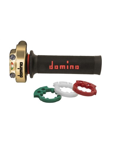Mando Gas Domino XM2 Dorado...