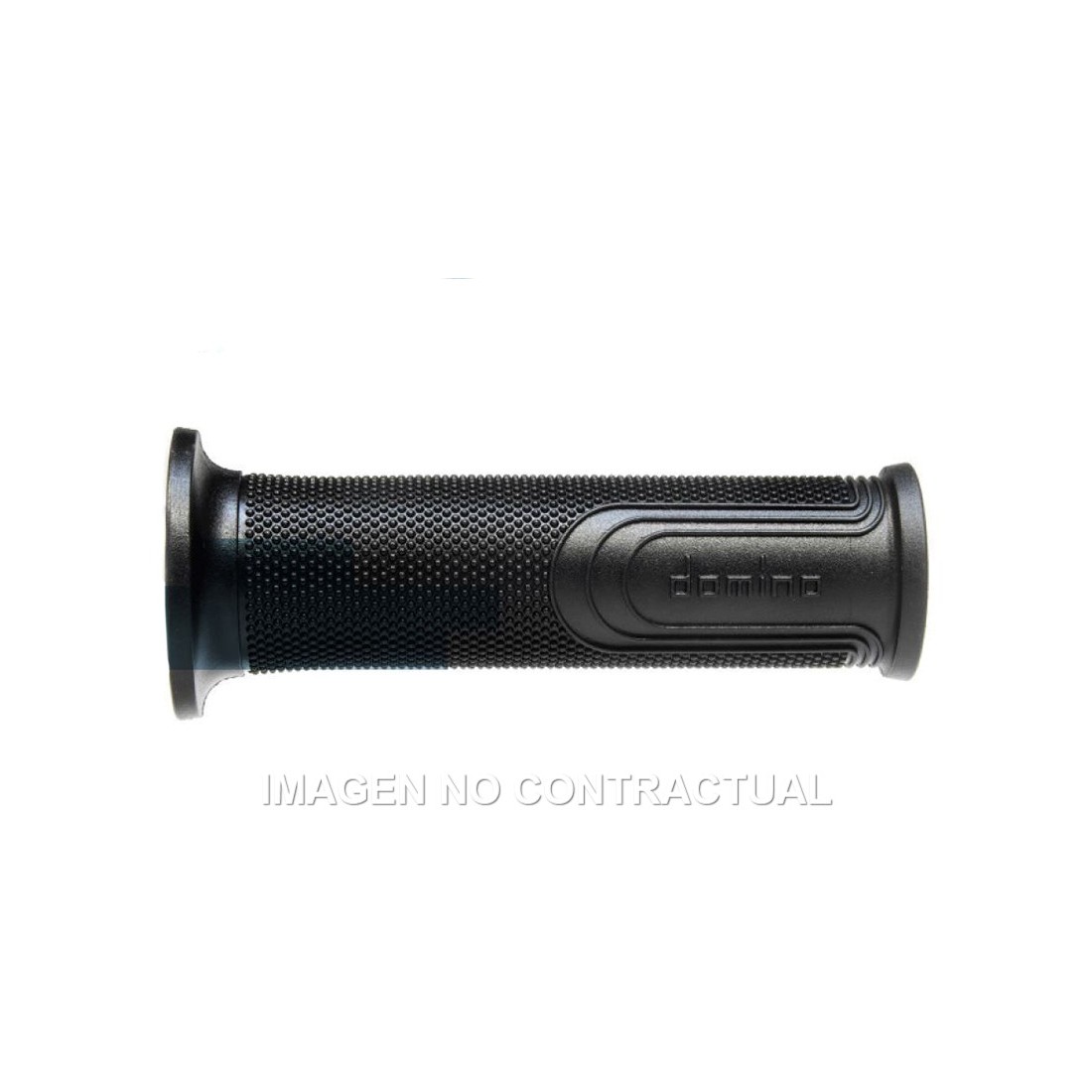 Puños Domino On Road Style Negro Cerrados D 22 mm L 120 mm
