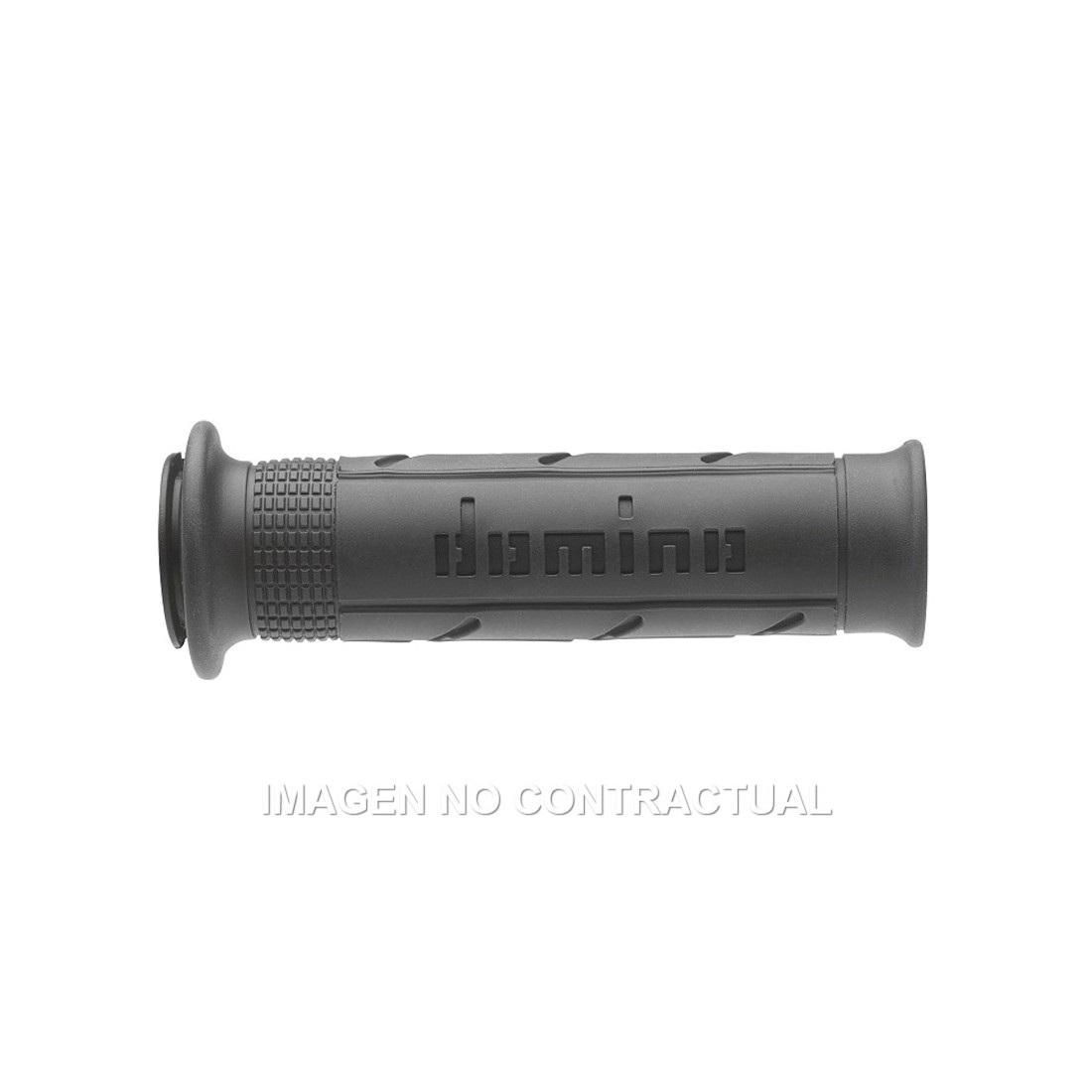 Puños Domino Firm Negro Antracita Abierto D 22 mm L 125mm