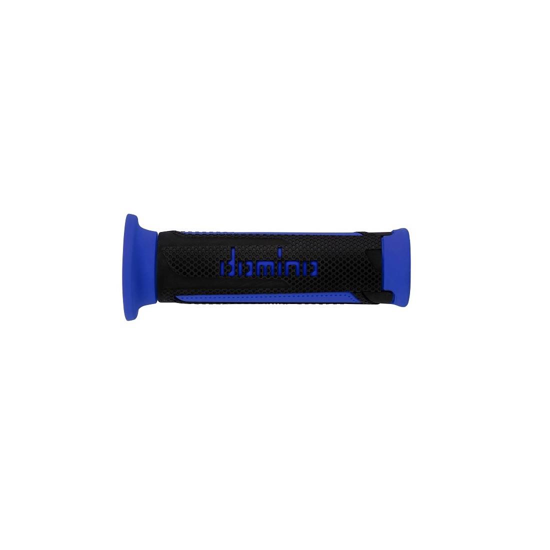 Puños Domino Turismo Antracita-Azul Abiertos D 22 mm L 120 mm