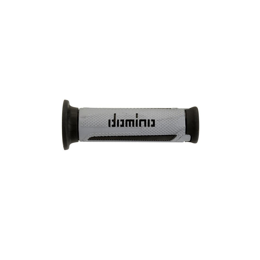 Puños Domino Turismo Plata-Antracita Abiertos D 22 mm L 120 mm