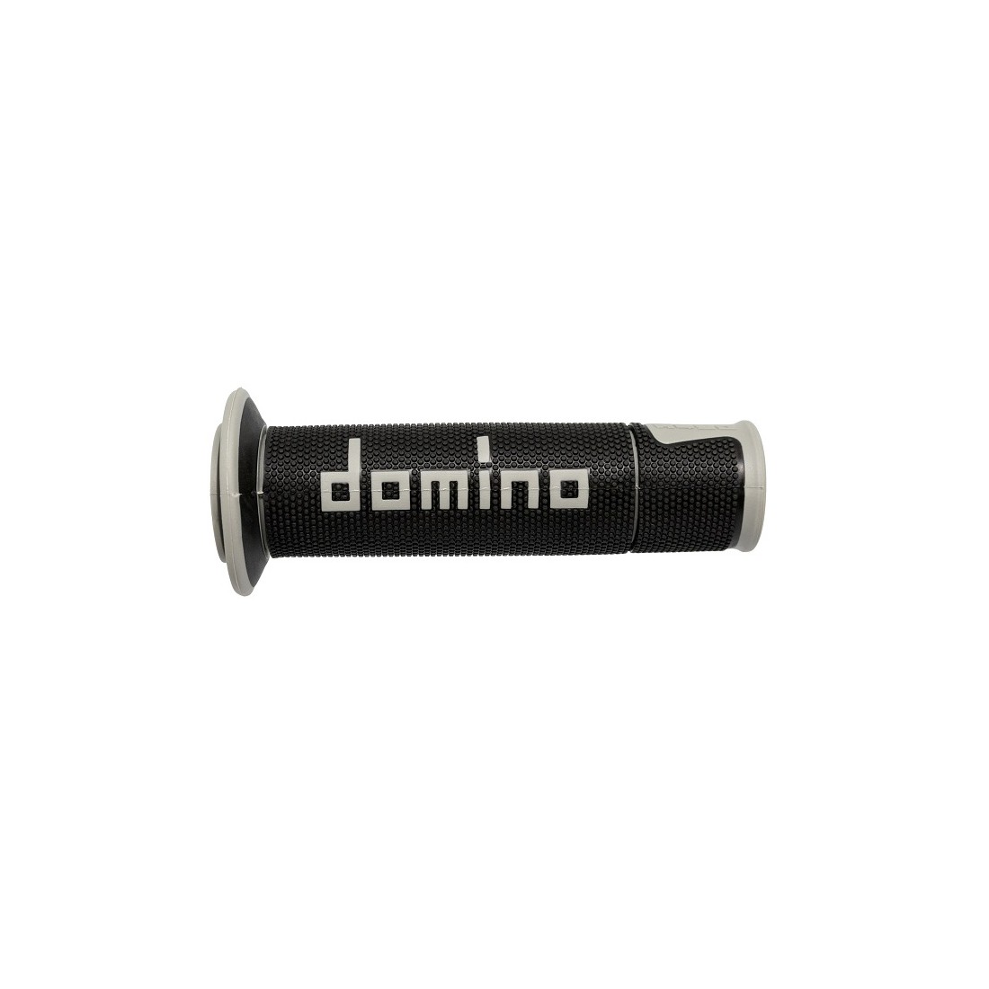 Puños Domino On Road Racing Negro/Gris Abiertos D 22 mm L 120 mm