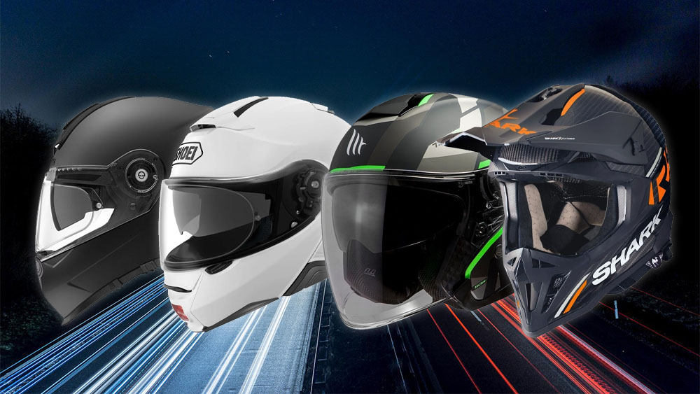 Fantástico eficientemente sal Tipos de cascos para moto: comparativas - Motos Rissi