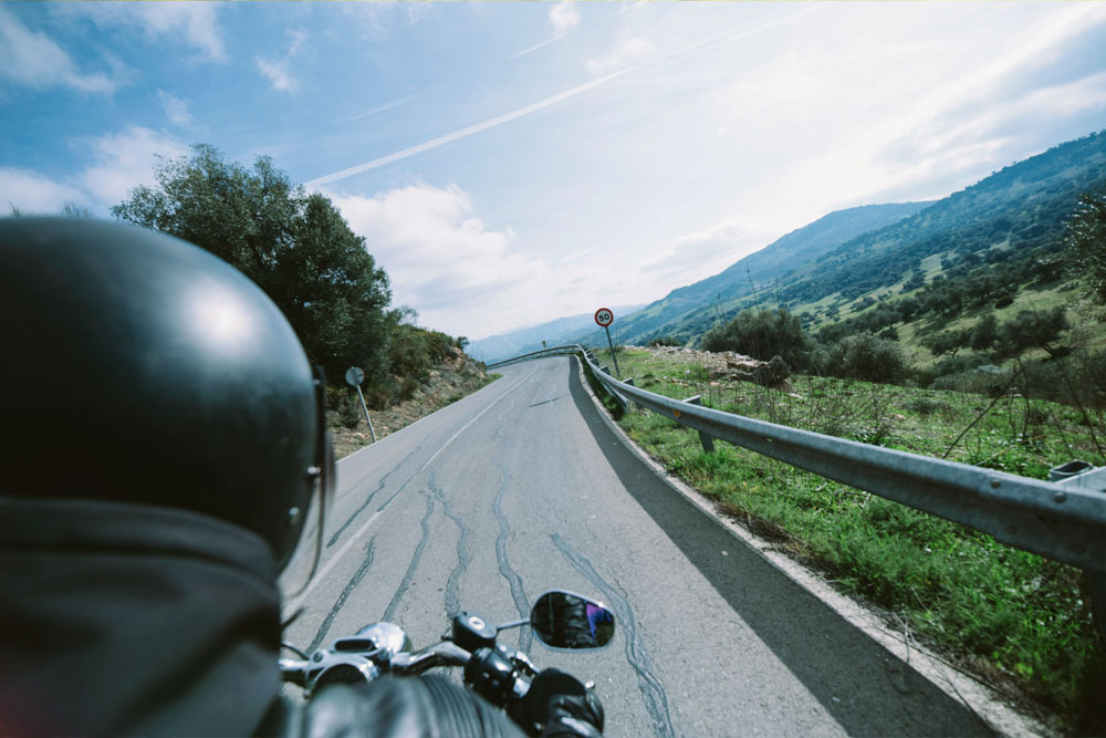 calor en la carretera