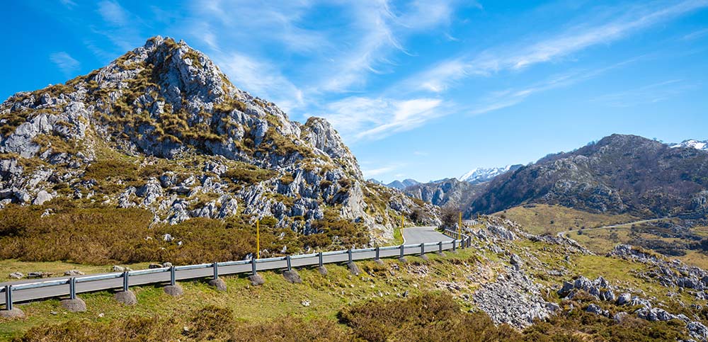 Picos de Europa en moto